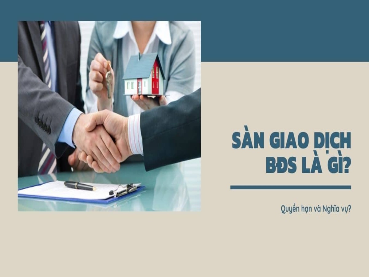 sàn giao dịch bds